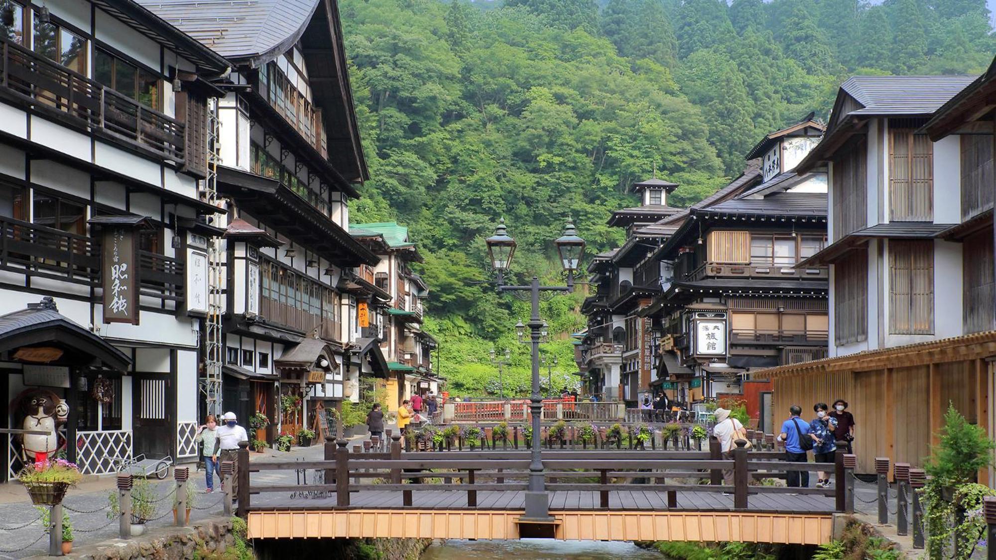 Ginzanso Hotell Obanazawa Eksteriør bilde